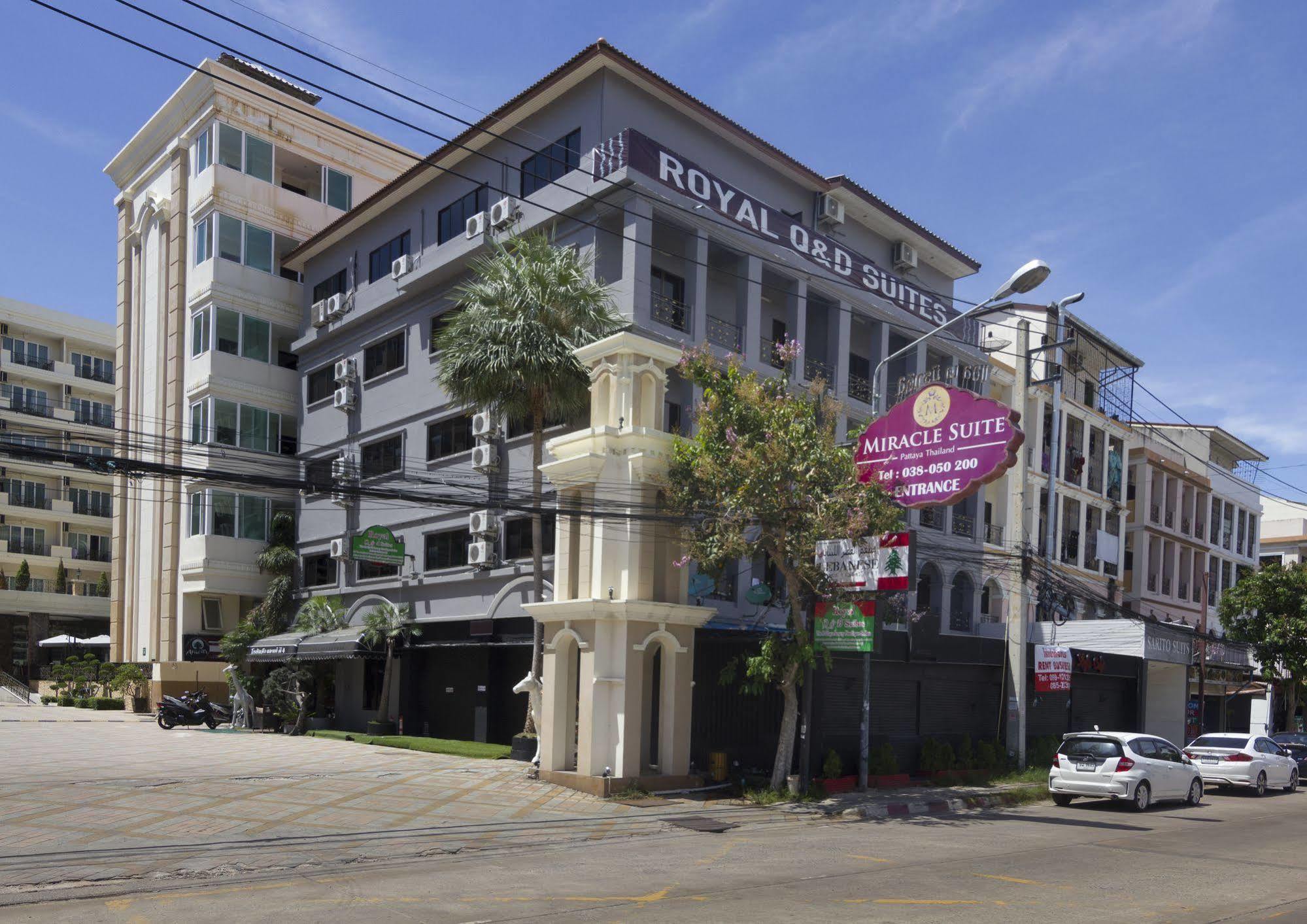 Royal Q & D Suites Pattaya Exterior foto